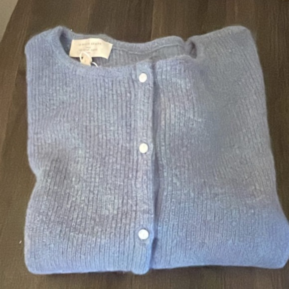 Sezane- Gaspard Cardigan- Vintage Blue- Large - Picture 2 of 9